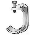 O-Z/Gedney J-75G Type J Pipe Hanger, 3/4 in, For Use With IMC/EMT/Rigid Metal Conduit, Malleable Iron, Mechanically Galvanized