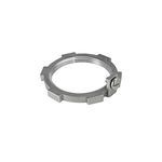 Gibson Stainless® 8075-G Grounding Locknut, 3/4 in For Use With: Threaded Rigid Conduit, 316 Stainless Steel, Bright Polished