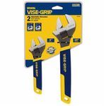 Irwin® Vise-Grip® 2078700 Professional Grade SAE/ Metric Wrench Set, 2 Piece, Polished Chrome