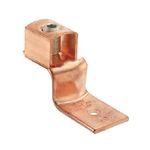 Panduit® CB35-36-CY CB Series Single Barrel Mechanical Lug, 14 to 6 AWG Stranded Copper Conductor, 3/16 in Stud, 1 Bolt Hole, Copper