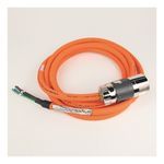 Rockwell Automation SpeedTEC Cable, Motor Power Only, SpeedTec DIN Connector, Drive-end, Flying-lead, 10 AWG, Standard (Non-Flex), 4 Meters