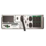 APC® SMT2200RM2UC Smart-UPS™ Uninterruptible Power Supply, 120 VAC Input, 120 VAC Output, 2200 VA/1980 W Power, 6.6 min Backup, 8 Outlets