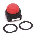 Rockwell Automation 800H-R6 Non-Illuminated Pushbutton Operator, 30.5 mm, Red