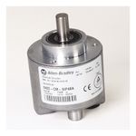Rockwell Automation 842E-CM Ethernet/IP Encoder - CIP Motion, Single-turn (1 turn), Solid shaft 10 mm with flat, M12 connector, 262,144 (18 bit) steps per revolution