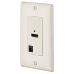 PREMISE WIRING ISFH110OW Style Line® Everywhere™ HDMI Extender, Thermoplastic, Off-White