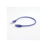 Quiktron® 570-145-010 Value Series Snagless Booted Patch Cord, Category: Cat 5e, 24 AWG 4-Pair Stranded Copper Conductor, RJ45 Male Connector, 10 ft Cord Length, Purple