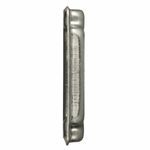 RACO® 812C Crushed Corner Covers Exposed Work Drawn Raised Square Box Cover, 0.563 in L x 4-1/8 in W x 1/2 in D, 20 A Receptacle Cover, Steel