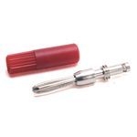 Allen-Bradley 1492-TPCMB Test Plug Products,  Red,  Used in conjunction with Cat. No. 1492 J4CTB terminal block,  pkg qty 25