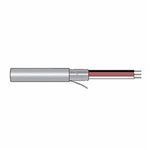 Alpha Wire 2432C SL001 Shielded Multi-Conductor Cable, 300 VAC, (2) 16 AWG Stranded Conductor, 1000 ft L