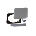 Siemens 49D41149006 Weatherproof Hole Plug, For Use With: Class 87, Size 1 to 4 Pump Panels, Specifications: NEMA 3/3R, Steel, Gray