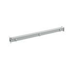Hoffman F126L48 F10 Lay-In Straight Section Wireway, 48 in L x 12 in W x 6 in H, Butt Hinged Cover, Steel