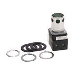 Rockwell Automation 800T-QA10G Illuminated Pushbutton, 30.5 mm, 1NO-1NC Contact Configuration, Extended Head with Guard Operator, Green