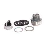 Rockwell Automation 800T-J4 Non-Illuminated Selector Switch, 30.5 mm, Knob Operator, White