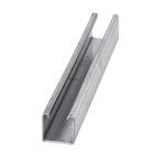 B-Line B22-120SS4 Single Metal Framing Channel, 12 ga Thickness, 10 ft L