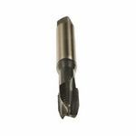 Emuge MultiTAP™ BU497300.5003 Spiral Point Tap, Right Hand Cutting Direction, Bottoming Chamfer, 2 Flutes, Ne2 Coated, HSS-E, No Through Coolant