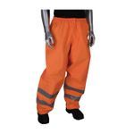 PIP® FALCON™ VizPLUS™ 353-2002-OR/M 353-2002 Heavy Duty Rain Pant, 14 in Waist, Hi-Viz Orange, Polyester