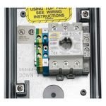 Wiring Device-Kellems Circuit-Lock® HBLDS33ACNK 2-Position Heavy Duty Non-Fusible Disconnect Switch With (3) Auxiliary Contact, 600 VAC, 30 A, 10 hp, 3 Pole