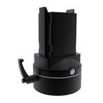 Hoffman SYSPEND™ S2MFC CS4 Flange Coupling, 4.25 in Dia x 6.56 in L, For Use With SYSPEND™ 281-MAX Suspension System, Aluminum, Black