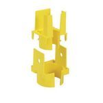 Panduit® FiberRunner® FIDT2X2YL 1-Port Spillout, For Use With FiberRunner® 2x2 Routing System, 2 x 2 in, ABS, Yellow