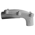 Appleton® UNILETS® ELBD75 Dust-Ignitionproof Explosionproof Pulling Raintight Conduit Elbow, 3/4 in Trade, 90 deg Angle, Malleable Iron, Triple Coated
