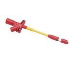 Fluke® AC89 Heavy Duty Insulation Piercing Test Clip, 10 A, 0.06 in Jaw Opening, 6-1/2 in OAL, Plastic