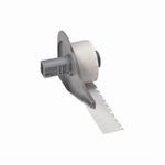 Brady® M71-10-427 Self-Laminating Printer Label, 3/4 in L x 1/4 in W, White/Translucent Legend/Background, B-427 Vinyl