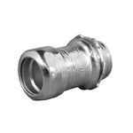 O-Z/Gedney ETP™ 7125ST 7000S EMT Compression Connector, 1-1/4 in Trade, Steel, Zinc