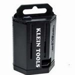 Klein® 44103 Blade Dispenser, 4-21/64 in OAL x 1-19/64 in OAW x 2-51/64 in OAH, For Use With All Standard Utility Knife, Plastic