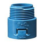 Carlon® A243D 1-Piece Flexible Quick Connect ENT Raceway Adapter, 1/2 in, Polycarbonate