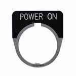 EATON 10250TM80 10250T Standard Legend Plate With Multiple Conduit Plate, 0.1 in H x 1.6 in W, Half Round Plate Shape
