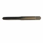 NORSEMAN™ 60559 Type 31-AG Straight Flute Hand Tap, Right Hand Cutting Direction, Taper Chamfer, 4 Flutes, Gold Oxide, HSS