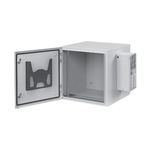 nVent HOFFMAN Protek™ PTRS362424G4A DWS12 Standard Solid Door Communication Cabinet, 36.3 in L x 23.62 in W x 24.02 in D, NEMA 4/12, Stainless Steel