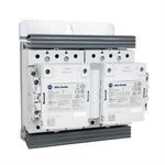 Allen-Bradley 305-DODJ-23 Full Voltage Reversing Contactor,  NEMA Space Saving Size 3,  600 VAC max,  24 volt DC coil no Overload Relay