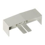 PREMISE WIRING PB3ECA Extruded Non-Metallic Standard End Cap, For Use With: BaseTrak® 2/3-Channel Non-Metallic Raceways, Office White