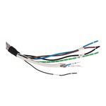 Rockwell Automation Kinetix Single Cable 14 AWG AWG, Standard, Non-flex, Single Motor Power With Brake Wires, 09 meters