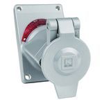 Killark® Acceptor® UGR0-20231QW Delayed Action Straight Blade Receptacle, 125 VAC, 20 A, 2 Pole, 3 Wires