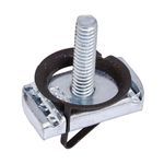 B-Line STN224-11/4ZN 200 Stud Twirl Nut, 1/4-20 Thread, 1-1/4 in Stud Length, Specifications: 1/4 in THK, For Use With: B22, B24, B26 and B32 Series Medium Channel, Steel