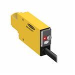 Banner Engineering Mani-Beam® SM2A312D Photoelectric Sensor, Rectangular, 380 mm, Infrared Sensing Beam, 8 ms Response Time, Switch Output