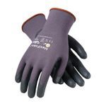 ATG® MaxiFoam® Lite 34-900/S General Purpose Gloves, Coated, S, Microfoam Nitrile Palm, Nylon, Dark Gray/Graphite, Continuous Knit Wrist Cuff, Microfoam Nitrile Coating, Resists: Abrasion, Cut, Puncture and Tear, Nylon Lining, Seamless Knit