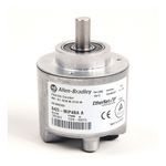 Rockwell Automation 842E EtherNet/IP Multi-Turn Encoders, Multi-turn (4096 turns), Solid shaft 10 mm with flat, M12 connector, 262,144 (18 bit) steps per revolution