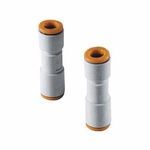 SMC® AKH03-00 Straight Check Valve With One-Touch Fitting, -100 KPa to 1 MPa Pressure, Plastic Body