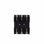 Bussmann J60100-3CR J600 Fuse Block, 600 VAC/VDC, 61 to 100 A, Class J, 8 to 1/0 AWG Wire, 3 Poles