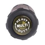 Klein® 32558 6-in-1 Ratcheting Nut Driver/Screwdriver, Measurement System: Imperial, 6 Piece, 1/4 in, 5/16 in, 3/8 in, 3/16 in, 1/4 in, #1, #2, #1, #2, 3/8 in Screwdriver Size, Cushion Grip Handle, Rubber/Steel, No Magnetized Tip