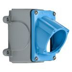 MELTRIC 712C3N07 30 deg Size 2 Box/Angle Adapter, 4.66 in H x 4.94 in W x 4.46 in D, Nylon/Polyester