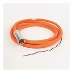 Rockwell Automation Cable,PW&BK,Motor Type 4 DIN Connector,Flying Lead,16AWG,Flex,3M