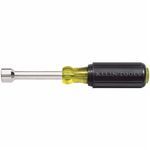 Klein® 630-7/16 Nut Driver, Measurement System: Imperial, 7/16 in, Hollow Round Shank, No ESD-Safe, Cushion Grip Handle, Black/Yellow Handle, No Magnetized Tip, Specifications Met: ASME Specified, Polished Chrome