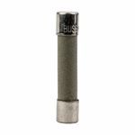 Bussmann ABC-7-R Small Dimension Fast Acting Fuse With Nickel Plated Brass End Caps, 7 A, 250 VAC/125 VDC, 200 A, 10 kA Interrupt, Cylindrical Body