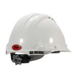 JSP® 280-AHS150V-10 MK8 Evolution® Hard Hat, SZ 6-5/8 Fits Mini Hat, SZ 8 Fits Max Hat, HDPE, Polyester Strap Suspension, ANSI Electrical Class Rating: Class C, ANSI Impact Rating: Type II, Wheel Ratchet Adjustment