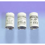Sylvania GLOSTAT FS-2/42812 Fluorescent Starter, GX5.3 2-Pin Fluorescent Lamp, 120 VAC