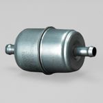 Donaldson P550974 Fuel Filter, In-Line, 3/8 Inlet Size, 3.90 in L, 1.91 in OD, 150 micron at 99% Efficiency, Wire Mesh, Stainless Steel